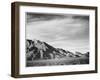 View Of Mountains "Near Death Valley" California 1933-1942-Ansel Adams-Framed Art Print