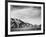 View Of Mountains "Near Death Valley" California 1933-1942-Ansel Adams-Framed Art Print