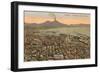 View of Mt. Vesuvius, Naples, Italy-null-Framed Art Print