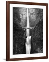 View of Multnomah Falls in Columbia Gorge, Oregon, USA-Walter Bibikow-Framed Photographic Print