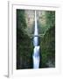 View of Multnomah Falls in Columbia Gorge, Oregon, USA-Walter Bibikow-Framed Photographic Print