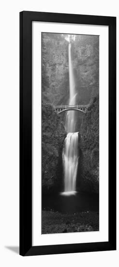 View of Multnomah Falls in Columbia Gorge, Oregon, USA-Walter Bibikow-Framed Photographic Print