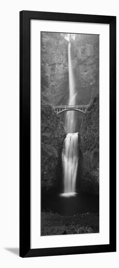 View of Multnomah Falls in Columbia Gorge, Oregon, USA-Walter Bibikow-Framed Photographic Print