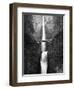 View of Multnomah Falls in Columbia Gorge, Oregon, USA-Walter Bibikow-Framed Photographic Print