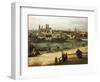 View of Munich from Haidhausen with River Isar in Centre, 1761-Bernardo Bellotto-Framed Giclee Print