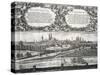 View of Munich in 1693-Michael Wening-Stretched Canvas