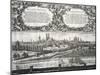 View of Munich in 1693-Michael Wening-Mounted Giclee Print