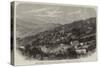 View of Murree, One of the Sanitariums in India, from the Observatory Hill-null-Stretched Canvas