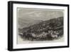 View of Murree, One of the Sanitariums in India, from the Observatory Hill-null-Framed Giclee Print