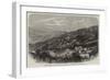 View of Murree, One of the Sanitariums in India, from the Observatory Hill-null-Framed Giclee Print