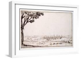 View of Nancy-Jacques Callot-Framed Giclee Print