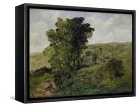 View of Nantlle, Caernarvonshire, 1855-Alfred William Hunt-Framed Stretched Canvas