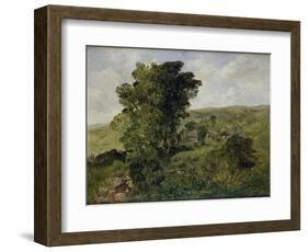 View of Nantlle, Caernarvonshire, 1855-Alfred William Hunt-Framed Giclee Print