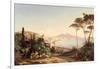 View of Naples, 1837/38-Carl Wilhelm Goetzloff-Framed Giclee Print