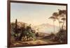 View of Naples, 1837/38-Carl Wilhelm Goetzloff-Framed Giclee Print