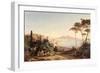 View of Naples, 1837/38-Carl Wilhelm Goetzloff-Framed Giclee Print