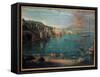 View of Naples from Posillipo, by Gaspar Van Wittel known as Gaspare Vanvitelli,-Gaspar Van Wittel-Framed Stretched Canvas
