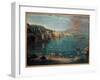 View of Naples from Posillipo, by Gaspar Van Wittel known as Gaspare Vanvitelli,-Gaspar Van Wittel-Framed Art Print