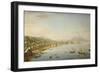 View of Naples from Posillipo with the Riviera Di Chiaia-Antonio Joli-Framed Giclee Print