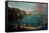 View of Naples from Posillipo-Gaspar van Wittel-Framed Stretched Canvas