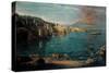 View of Naples from Posillipo-Gaspar van Wittel-Stretched Canvas