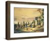 View of Naples from Posillipo-Consalvo Carelli-Framed Giclee Print