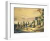 View of Naples from Posillipo-Consalvo Carelli-Framed Giclee Print