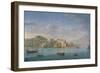 View of Naples from the Sea-Hendrick Van Lint-Framed Giclee Print