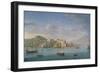 View of Naples from the Sea-Hendrick Van Lint-Framed Giclee Print