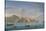View of Naples from the Sea-Hendrick Van Lint-Stretched Canvas