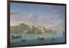 View of Naples from the Sea-Hendrick Van Lint-Framed Giclee Print