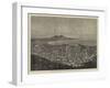 View of Naples, Showing Vesuvius Tranquil after the Eruption-null-Framed Giclee Print