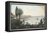 View of Naples Taken from Pausilipo-Pietro Fabris-Framed Stretched Canvas