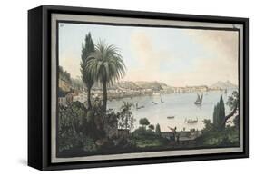 View of Naples Taken from Pausilipo-Pietro Fabris-Framed Stretched Canvas