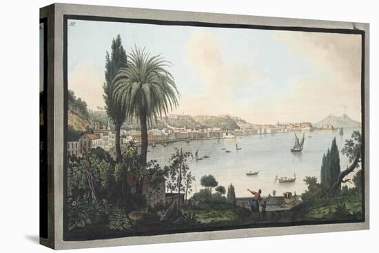 View of Naples Taken from Pausilipo-Pietro Fabris-Stretched Canvas