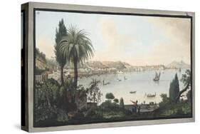 View of Naples Taken from Pausilipo-Pietro Fabris-Stretched Canvas