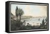 View of Naples Taken from Pausilipo-Pietro Fabris-Framed Stretched Canvas