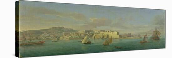 View of Naples-Vanvitelli (Gaspar van Wittel)-Stretched Canvas