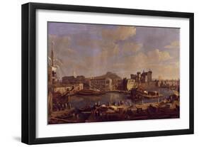 View of Naples-Gaspar van Wittel-Framed Giclee Print