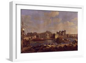 View of Naples-Gaspar van Wittel-Framed Giclee Print