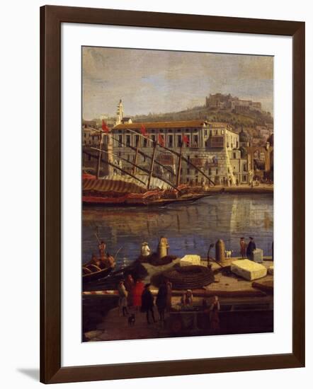 View of Naples-Gaspar van Wittel-Framed Giclee Print