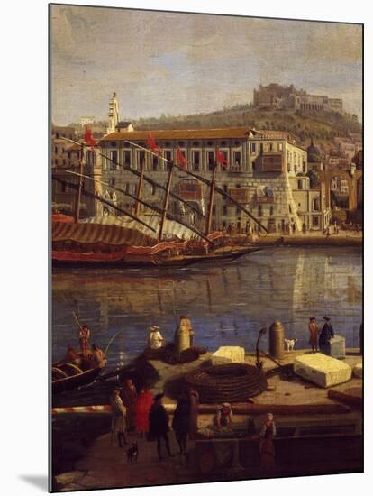 View of Naples-Gaspar van Wittel-Mounted Giclee Print