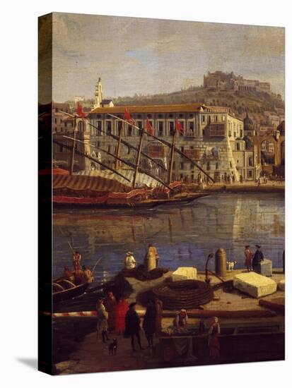 View of Naples-Gaspar van Wittel-Stretched Canvas