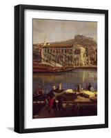 View of Naples-Gaspar van Wittel-Framed Giclee Print