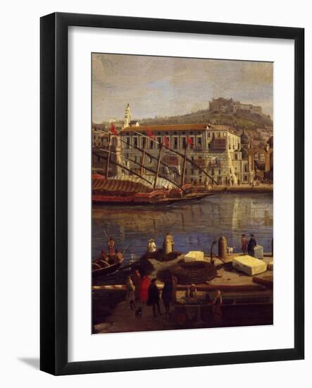 View of Naples-Gaspar van Wittel-Framed Giclee Print