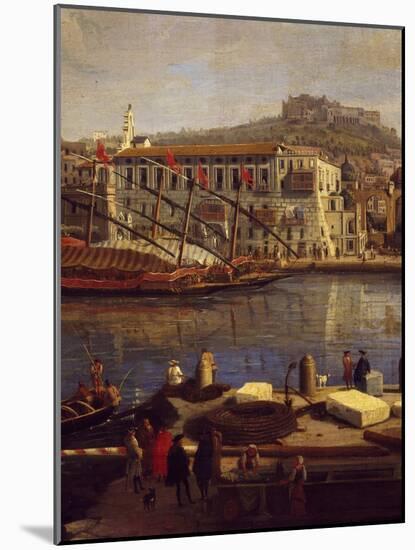 View of Naples-Gaspar van Wittel-Mounted Giclee Print