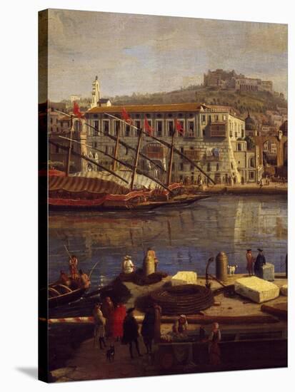 View of Naples-Gaspar van Wittel-Stretched Canvas