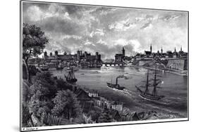 View of Narva, C. 1850-Wilhelm Siegfried Stavenhagen-Mounted Giclee Print