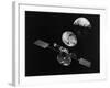 View of NASA Satellite Orbiting Earth-null-Framed Photographic Print