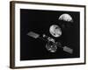 View of NASA Satellite Orbiting Earth-null-Framed Photographic Print